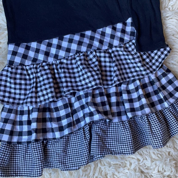 Holiday - Bonnie Jean Plaid Mockneck Dress Sz 12 - Picture 4 of 7